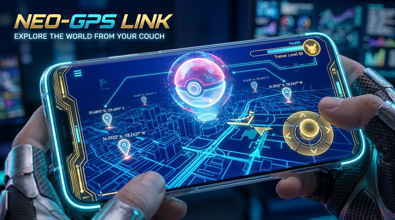 Pokemon GO Spoofer GPS Joystick Hologram